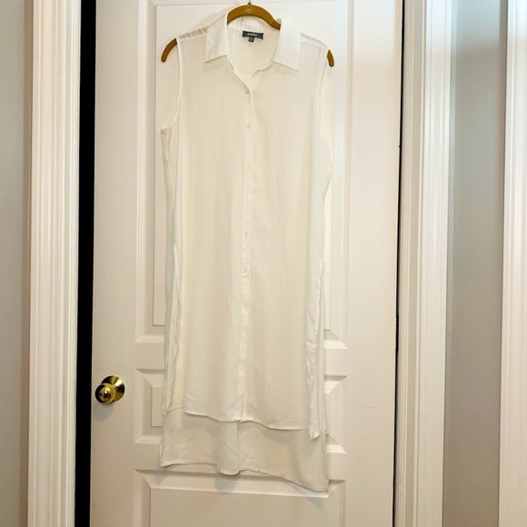 Neiman Marcus Other - Neiman Marcus Swim Button Cover Up Maxi Dress